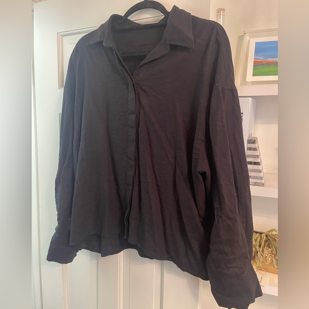 Daily Drills Linen Resort Button Down